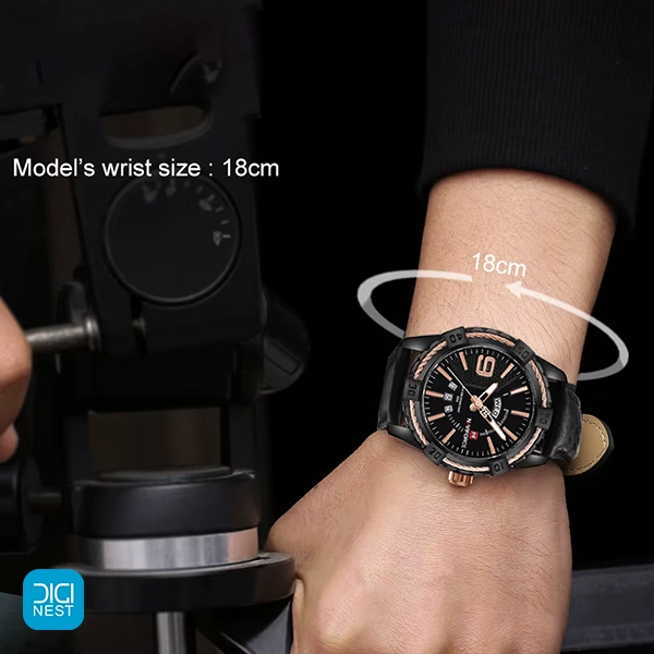 خرید و قیمت ساعت مچی عقربه ای مردانه نیوی فورس مدل NF9117 BRG Naviforce اصل اورجینال مناسب هدیه