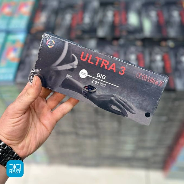 خرید و قیمت ساعت هوشمند طرح اولترا مدل T10 Ultra 3 اسمارت واچ قیمت مناسب اقتصادی