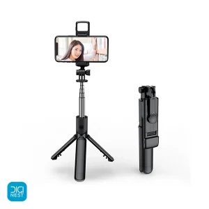 خرید و قیمت سه پایه و مونوپاد ریموت دار مدل R1 بلوتوثی گوشی موبایل