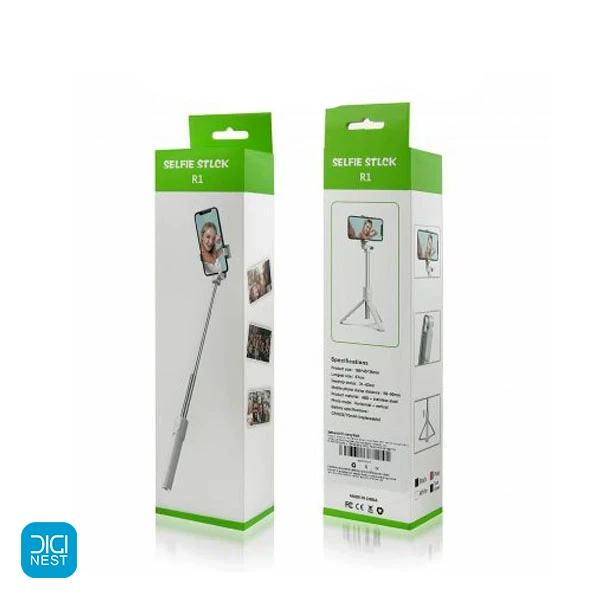 خرید و قیمت سه پایه و مونوپاد ریموت دار مدل R1 بلوتوثی گوشی موبایل