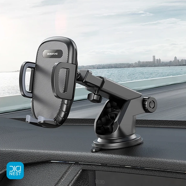 خرید و قیمت هولدر و پایه نگهدارنده گوشی موبایل بروفون مدل BH53 - استند موبایل برای ماشین و خودرو