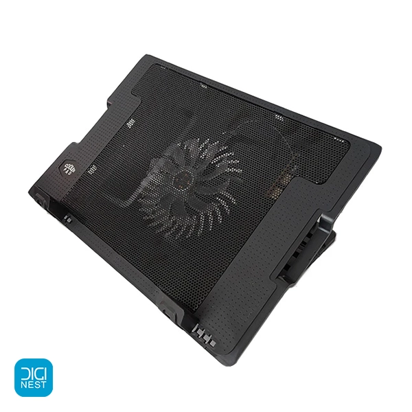 خرید و قیمت پایه خنک کننده (کول پد) لپ تاپ ارگو استند مدل M25 - فن لپ تاپ مشکی