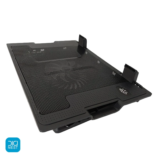 خرید و قیمت پایه خنک کننده (کول پد) لپ تاپ ارگو استند مدل M25 - فن لپ تاپ مشکی