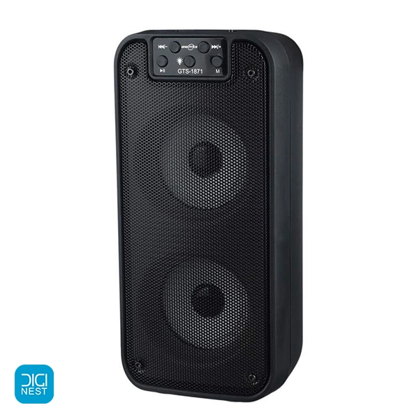 خرید و قیمت اسپیکر بلوتوثی قابل حمل گریت نایس مدل GTS-1871 سایز 2*3 اینچ