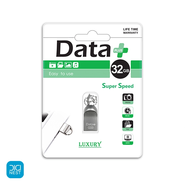 خرید و قیمت فلش مموری دیتا پلاس مدل Luxury USB 2.0 ظرفیت 32 گیگابایت لاکچری با گارانتی معتبر