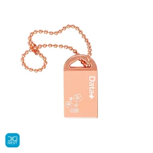 خرید و قیمت فلش مموری 64 گیگابایت USB 2 دیتا پلاس مدل Gift Rose Gold فلزی با گارانتی