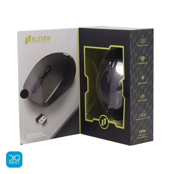 خرید و قیمت ماوس بی سیم ایلون مدل ELEVEN WM901 - موس بیسبم با دانگل