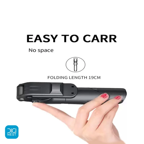 خرید و قیمت مونوپاد و سه پایه سلفی XT-02 با ریموت بلوتوثی گوشی موبایل