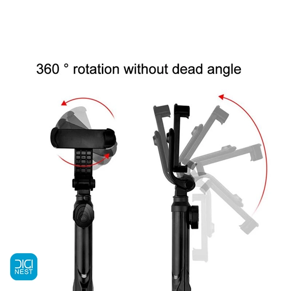 خرید و قیمت مونوپاد و سه پایه سلفی XT-02 با ریموت بلوتوثی گوشی موبایل