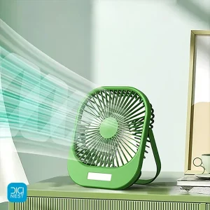 پنکه رومیزی شارژی چراغ دار مدل Q01