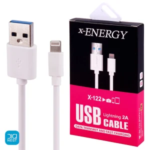 کابل شارژ لایتنینگ ایکس انرژی مدل X-122 طول 2 متر
