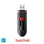 خرید و قیمت فلش مموری سن دیسک مدل SanDisk CZ600 ظرفیت 128 گیگابایت رنگ مشکی سرعت بالا