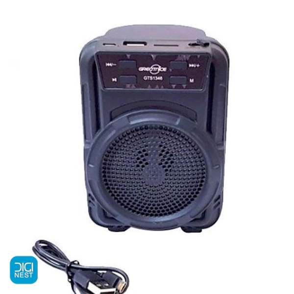اسپیکر بلوتوثی قابل حمل گریت نایس مدل GTS-1346