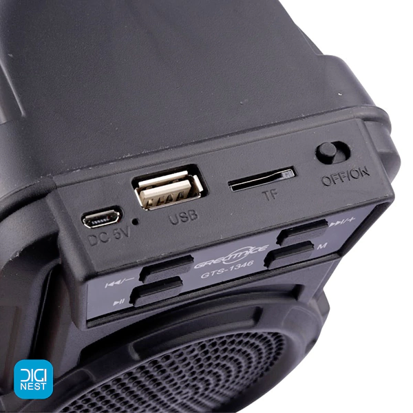 اسپیکر بلوتوثی قابل حمل گریت نایس مدل GTS-1346
