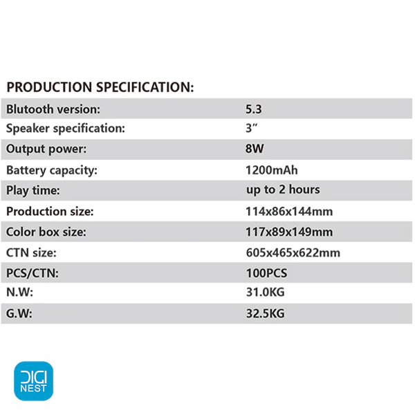 اسپیکر بلوتوثی قابل حمل سینگ-ای مدل ZQS1373