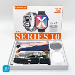 پک ساعت هوشمند و ایرپاد ویزمی مدل WISME KW53 Max
