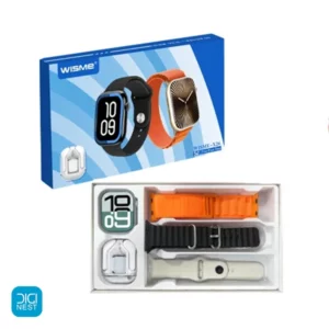 پک ساعت هوشمند و هندزفری بلوتوثی ویزمی مدل WISME X26