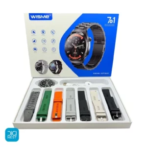 ساعت هوشمند ویسمی مدل Wisme X37 max با 7 بند
