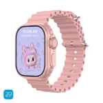 خرید و قیمت ساعت هوشمند کیکی ویر مدل Keqiwear KW71 Ultra 3 mini مدل اولترا دخترانه مناسب دست های ظریف با سه بند