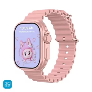 خرید و قیمت ساعت هوشمند کیکی ویر مدل Keqiwear KW71 Ultra 3 mini مدل اولترا دخترانه مناسب دست های ظریف با سه بند