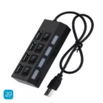 خرید و قیمت هاب یو اس بی 4 پورت ترکا مدل TREQA USB 2.0 - سرعت بالا با 4 port