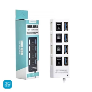 هاب یو اس بی 4 پورت ترکا مدل TREQA USB 2.0